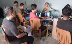 Kegiatan Probebaya Pelatihan Service HP Di Kelurahan Sungai Dama